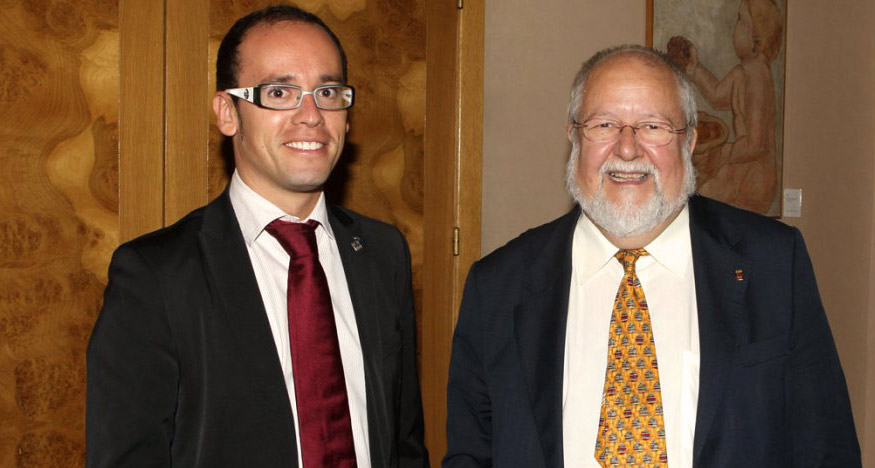 L'Alcalde de Gironella manté una trobada amb el President de la Diputació de Barcelona